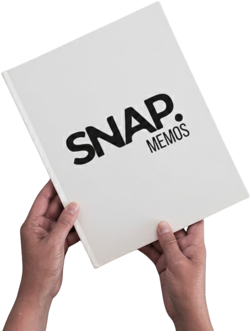 Fotolibro SnapMemos vertical de tapa dura